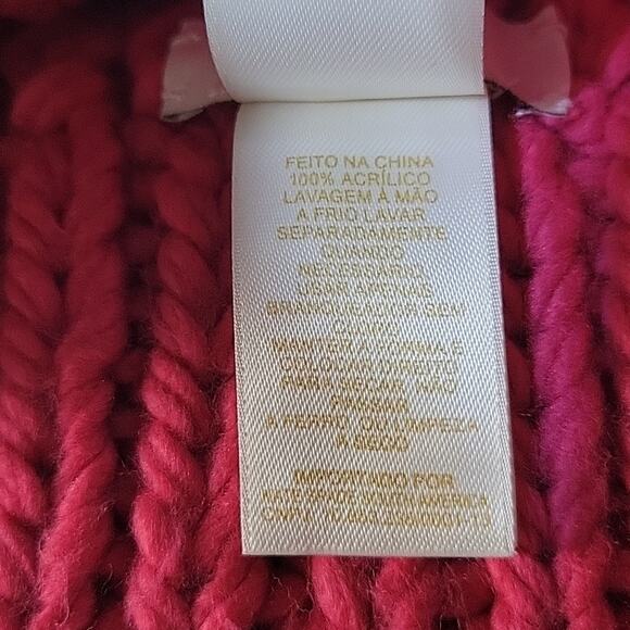 Kate Spade New York Knit Hat with Pom, Pink - Picture 5 of 6
